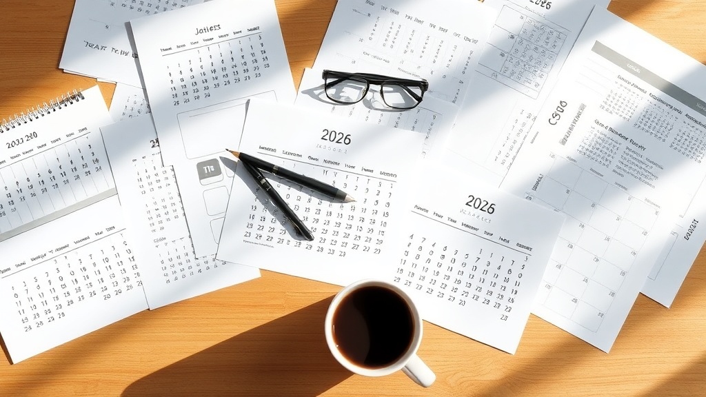 9 Trusted Printable 2026 Calendars for Smooth Scheduling